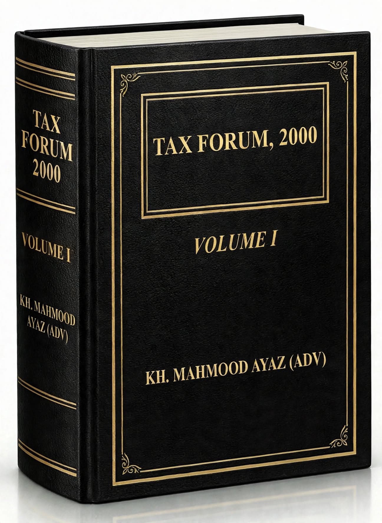 Tax Forum, 2000 — Volume I — cover