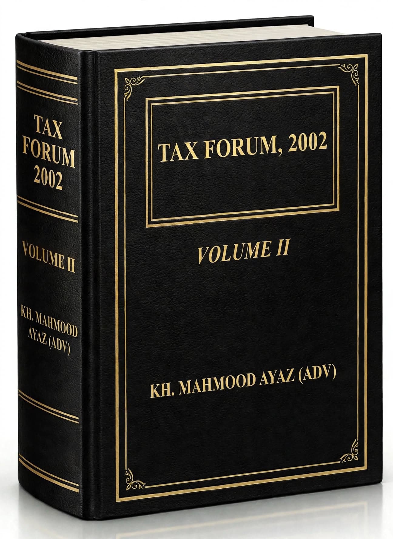 Tax Forum, 2002 — Volume II — cover